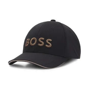 HUGO BOSS Elastane, Polyester Baseball Caps Men's Black