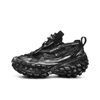 OUBT Fashion Tire Shoes Anti Slip And Wear Resistant Height Increasing Low Top Chunky Sneakers Unisex