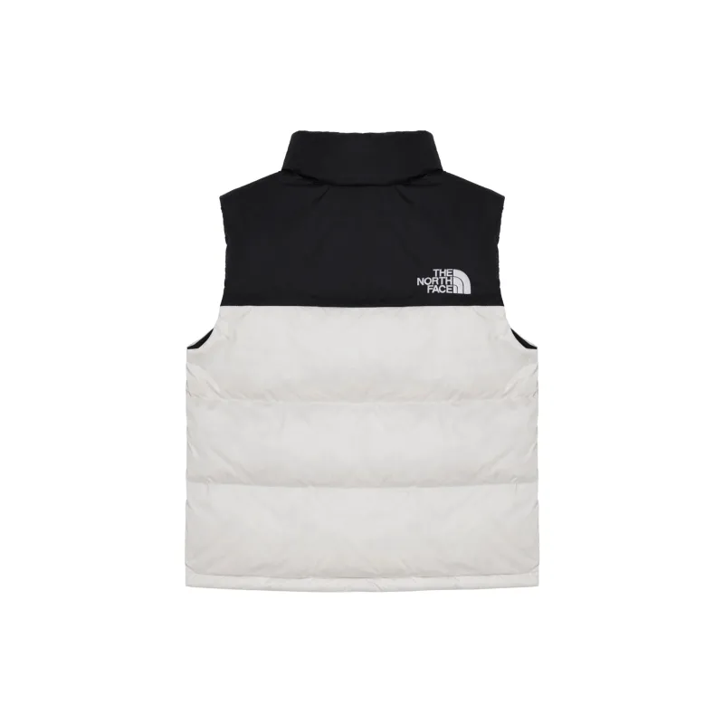 THE NORTH FACE 1996 Retro Nuptse Vest White Dune/TNF Black-1