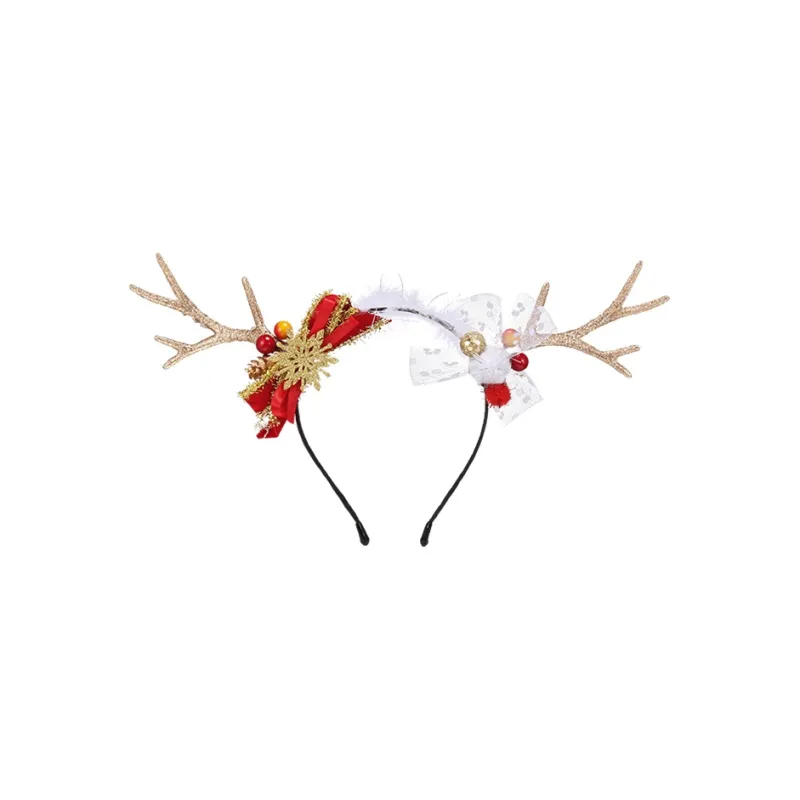 Peach Tea Polyester Headbands Women's-3