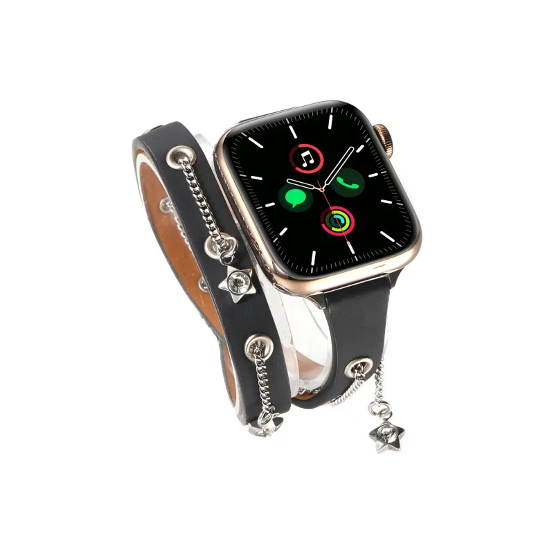 LOVINGCOOL Watch Band Apple Compatibility Genuine Leather Material-10