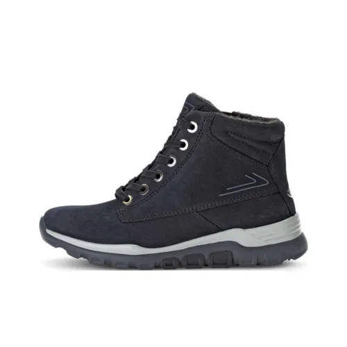 Gabor Rollingsoft Ankle Boots 1.5cm Women's Blue