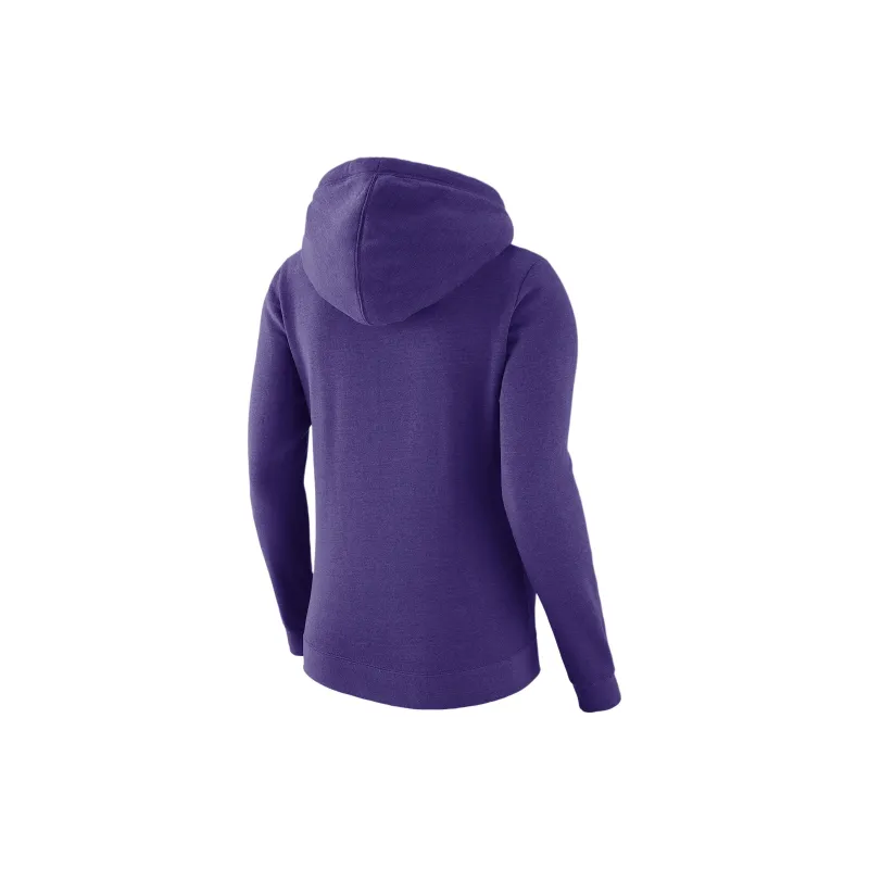 Nike Los Angeles Lakers Club City Edition Women's Nike Nba Fleece Funnel Neck Hoodie-1