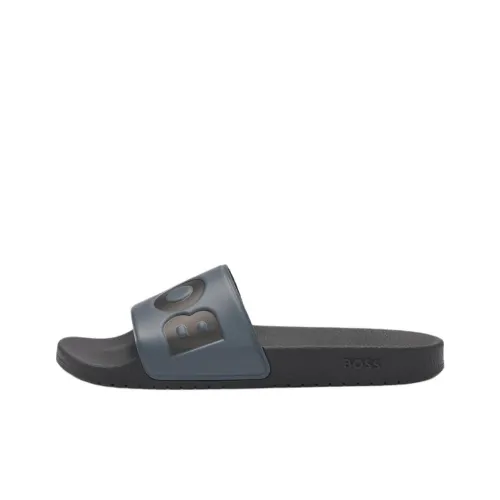 HUGO BOSS Slide Slippers Men's Blue