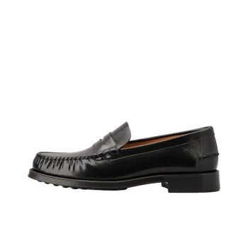 TOD'S Gathered Detail Loafers