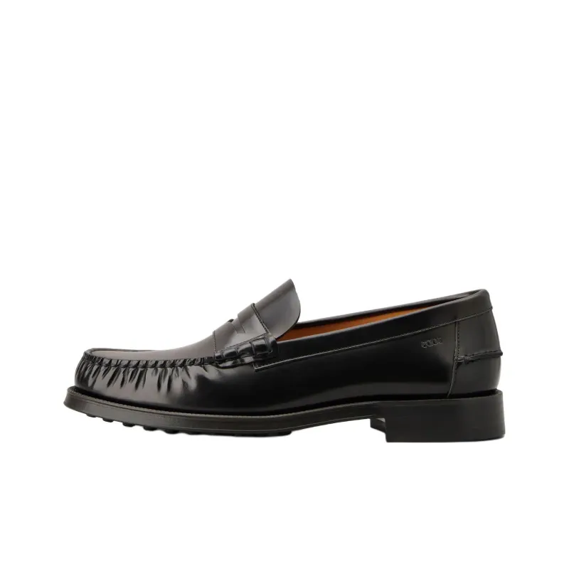 TOD'S Gathered Detail Loafers-0