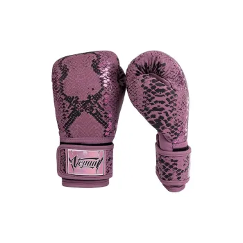 VENUM Boxing Gloves Pu Leather Sanda Martial Arts Unisex Purple