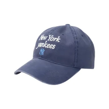 MLB Cotton Baseball Caps Unisex Navy