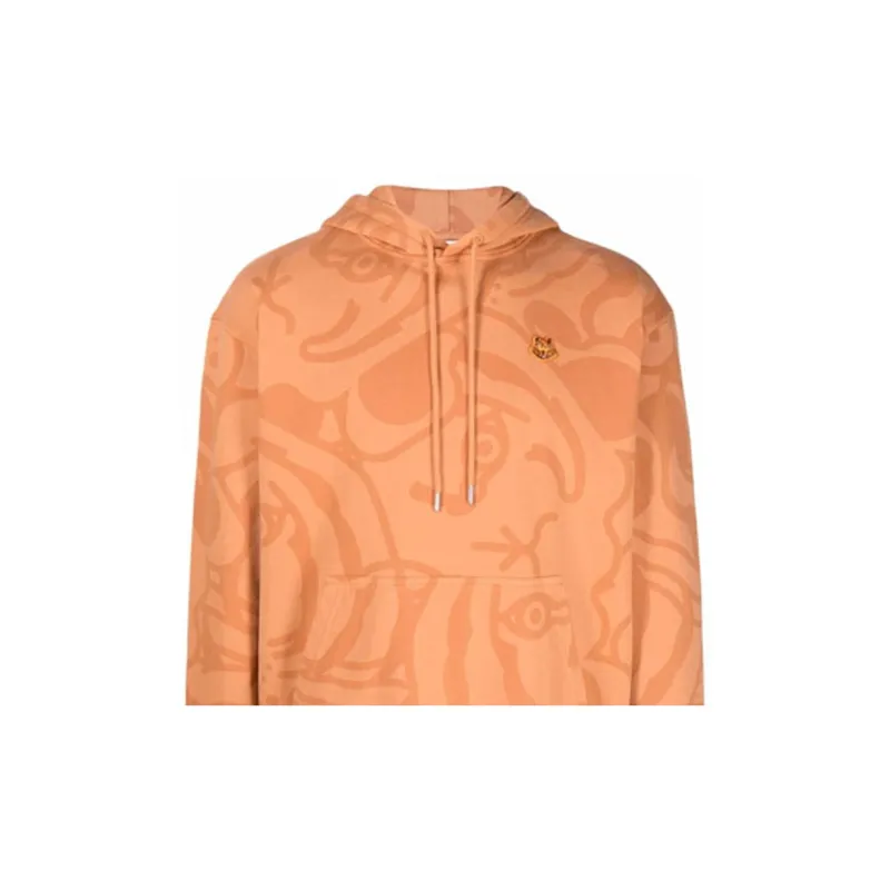 KENZO Sweatshirts Men Orange-3