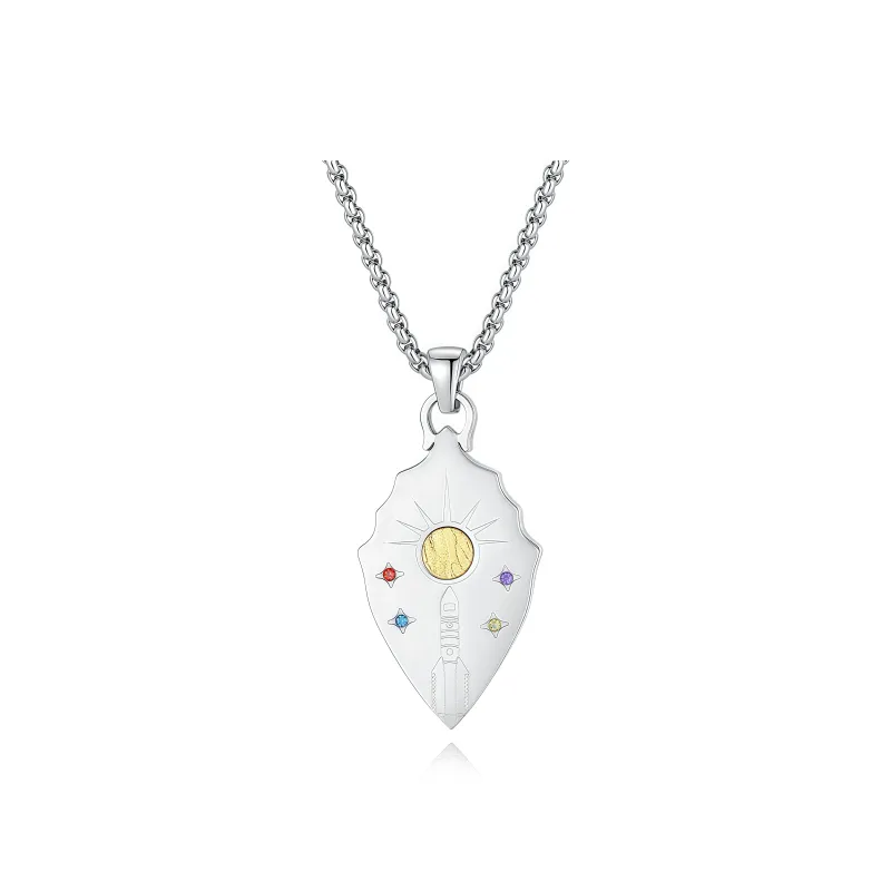 XIAOHANGJIA·TAIKONGZAOWU Zircon Necklaces Unisex-0