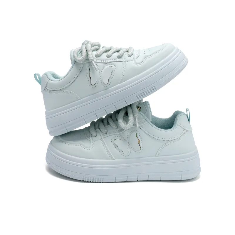 HUANQIU Thermal Abrasion Resistant Lightweight Low Top Skateboard Shoes Women's Aqua-6