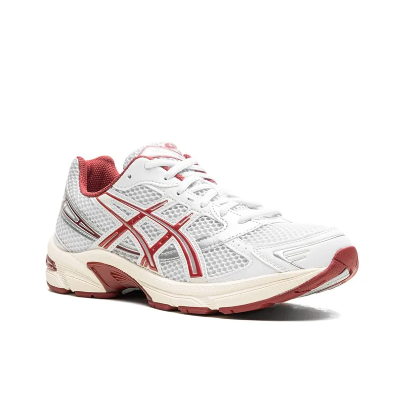 Asics Gel-1130 White Red Dahlia Women's-2