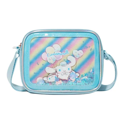 FILA Nylon Shoulder Bag Women's Sky Blue