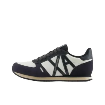 ARMANI EXCHANGEAE Low Top Casual Shoes Men's Dark Blue