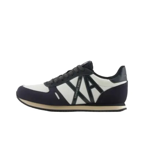 ARMANI EXCHANGEAE Low Top Casual Shoes Men's Dark Blue