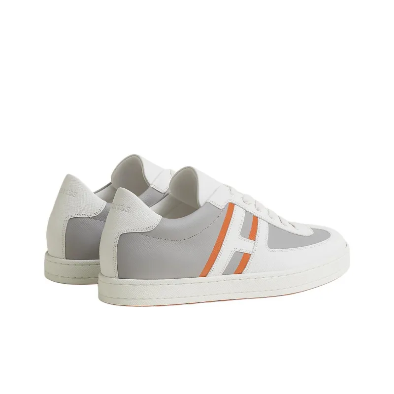 HERMES Boomerang Low Top Skateboard Shoes Men's Gray-2