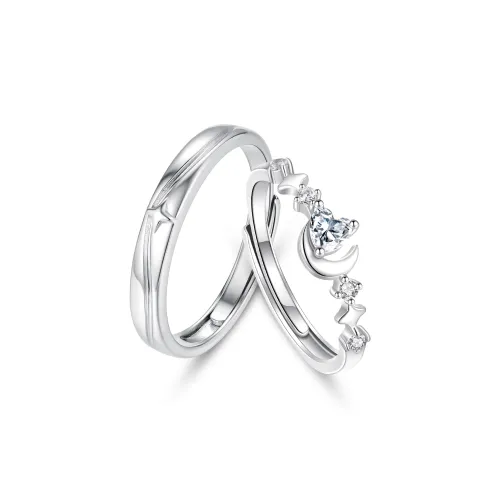 SEVEN COOK S925 Silver Rings Unisex