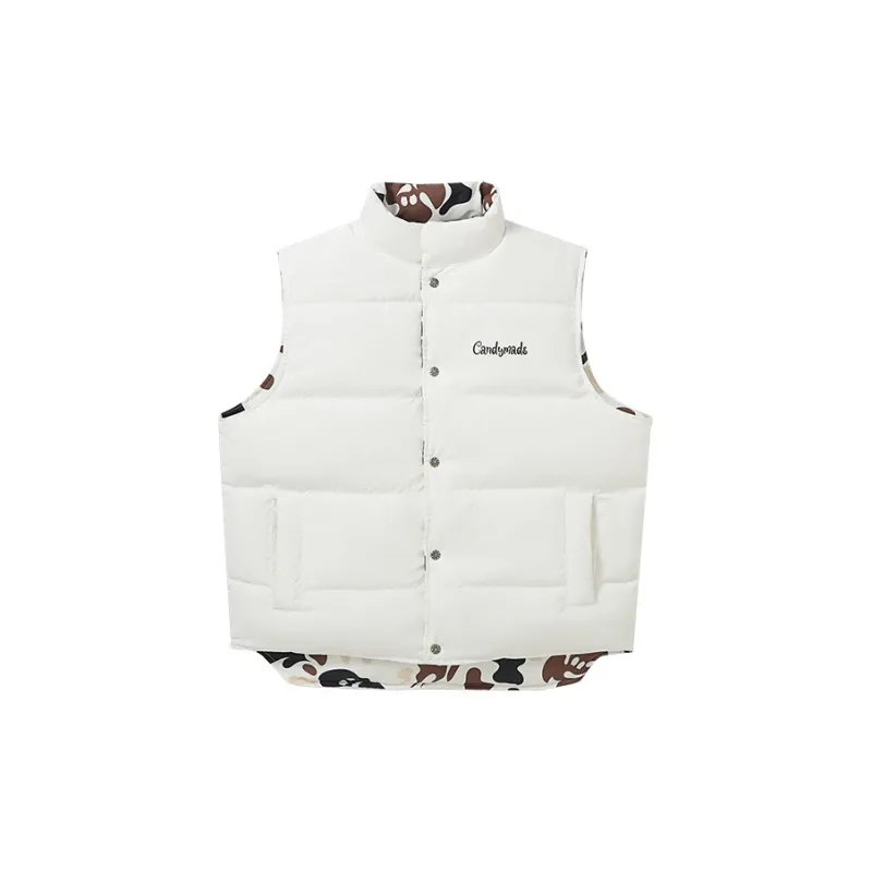 Candymade Haus Vest Unisex White-1