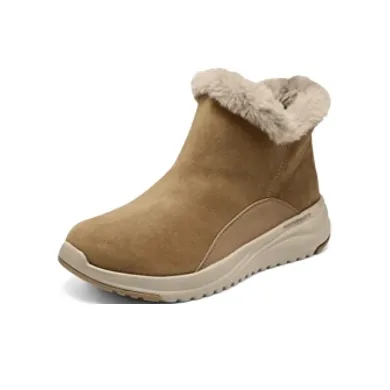 Skechers Short Snow Boots Women's Brown-2
