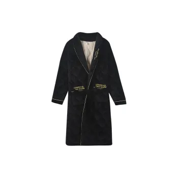 MADALLO Pajama Robe Men's Black