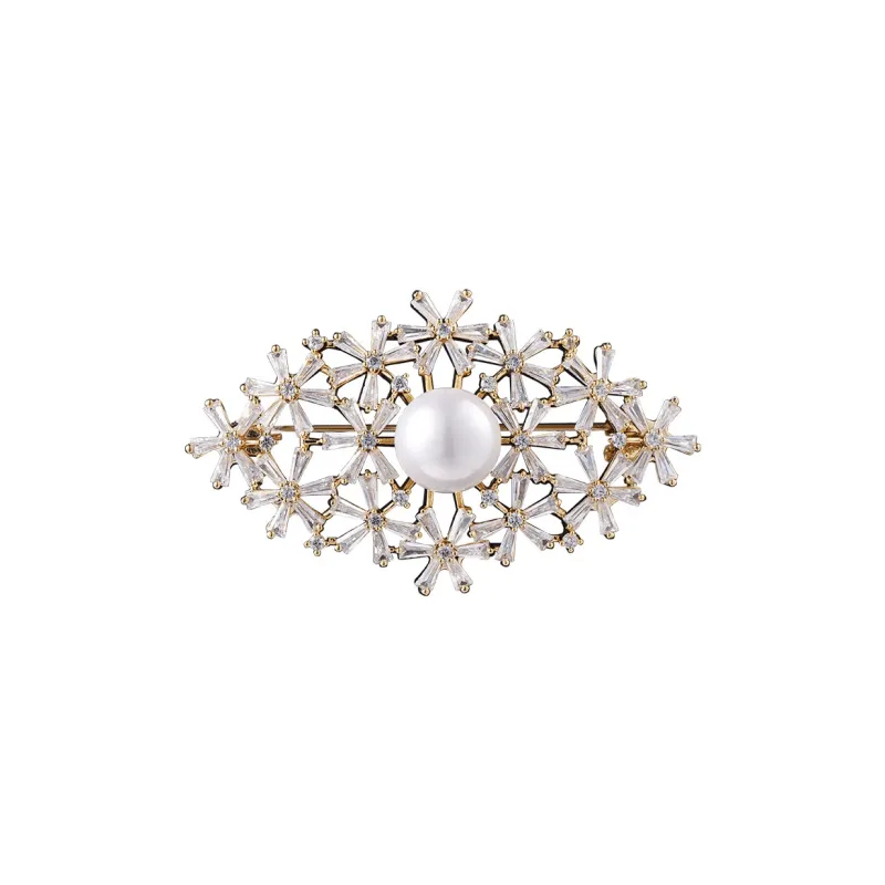 Lan Ying Artificial Crystal Brooches Women's-0