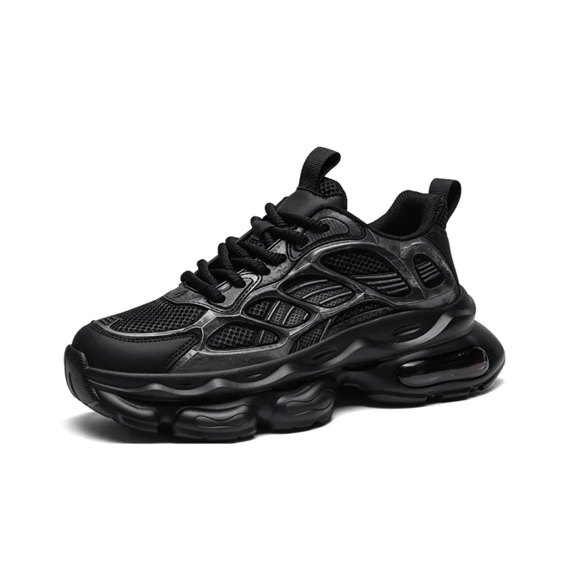 OFFER AITR Anti Slip And Wear Resistant Height Increasing Low Top Chunky Sneakers Men's-1