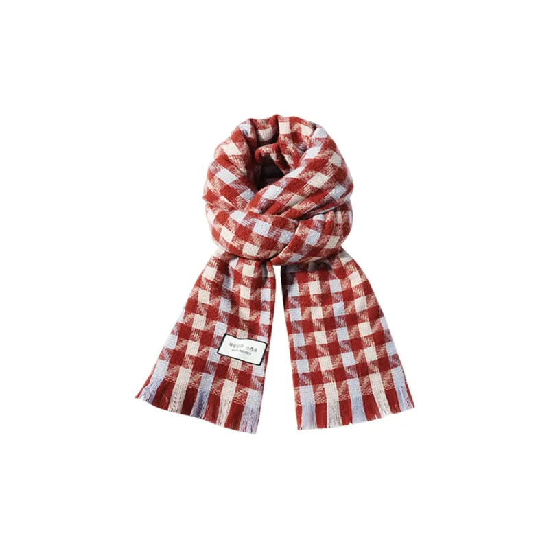 KOMY Faux Cashmere Scarves Unisex-6