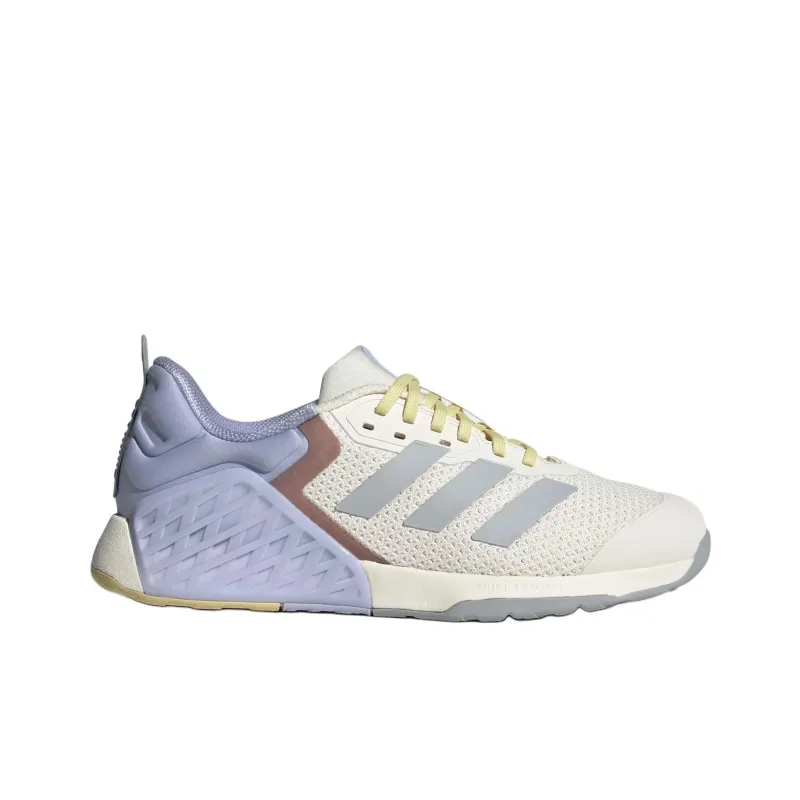 Adidas Dropset 3 Strength Chalk White Halo Silver Violet Tone Women's-1
