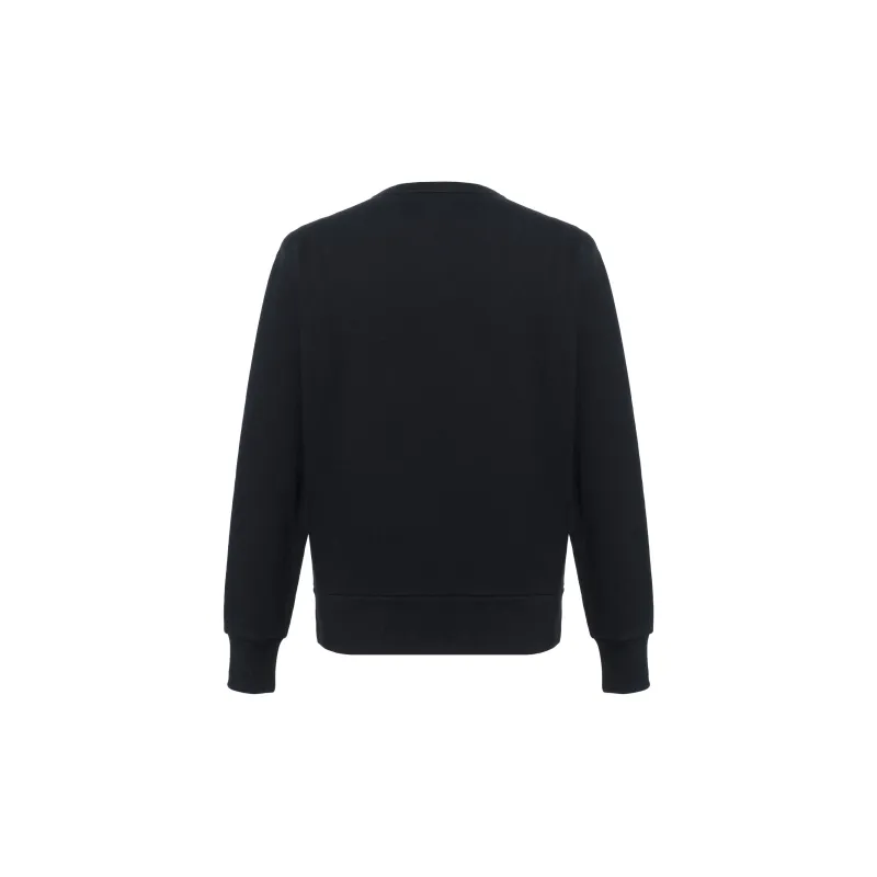 GUCCI Cotton Sweatshirt With Metal GUCCI Print-1