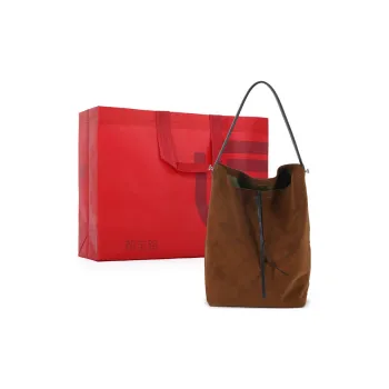 Dubaolu Synthetic Leather Shoulder Bag Large Size Women's Olive Green/Coffee