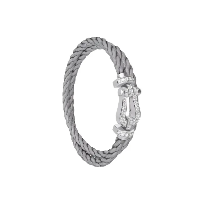 FRED 18K White Gold Bracelets Men's Silver-1