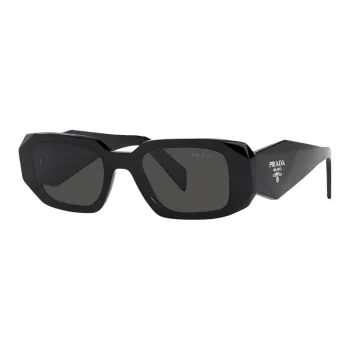 PRADA PR 17WSF 51 Dark Grey & Black Sunglasses