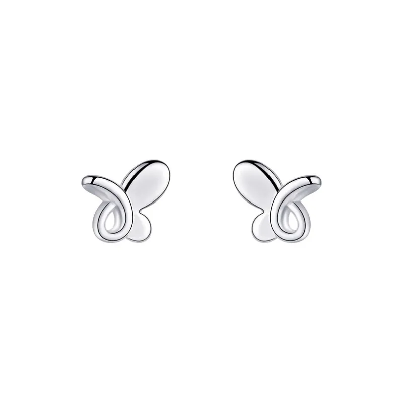 May10th S925 Silver Stud Stud Earrings Women's-0