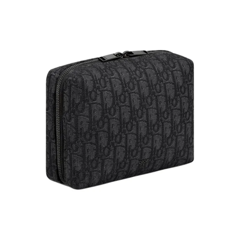 DIOR Cotton Clutch Unisex Black-1
