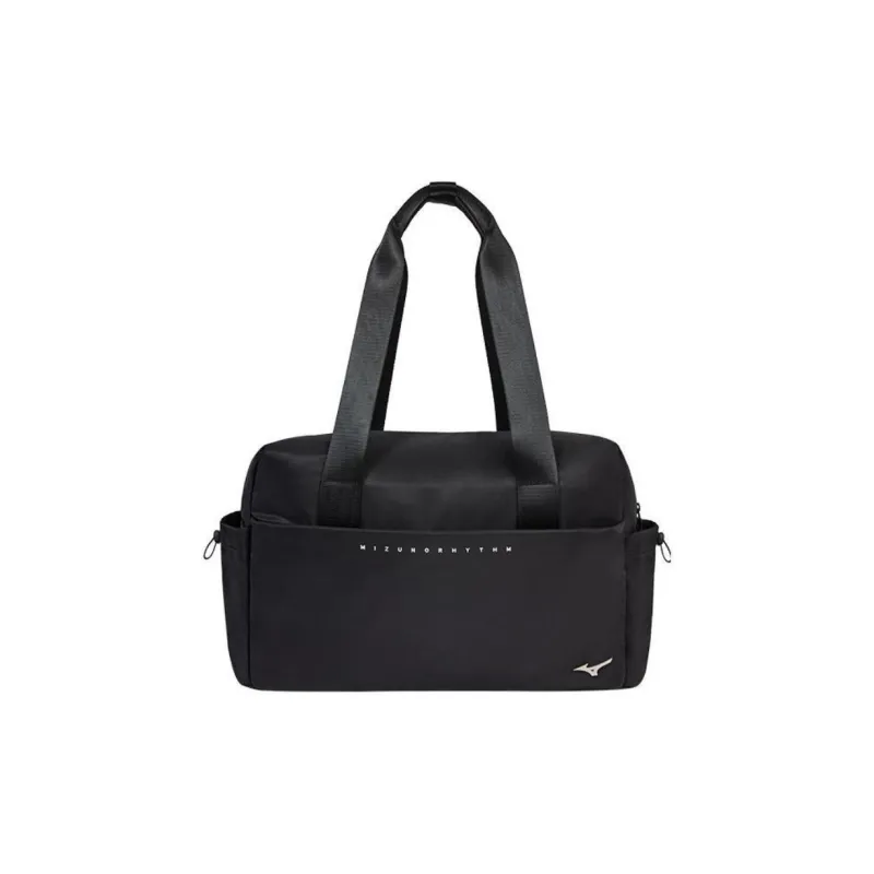 Mizuno RHYTHM Series Water-Repellent Fabric Handbag Shoulder Bag Women's Black-0