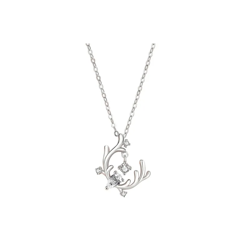 KEMLAIDA S925 Silver Necklaces Women's-0
