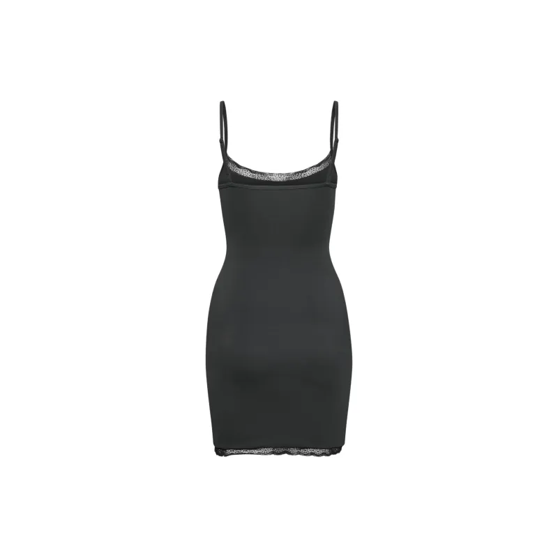 ARITZIA Contour Lace Dress Slip Dresses Women's Black-1