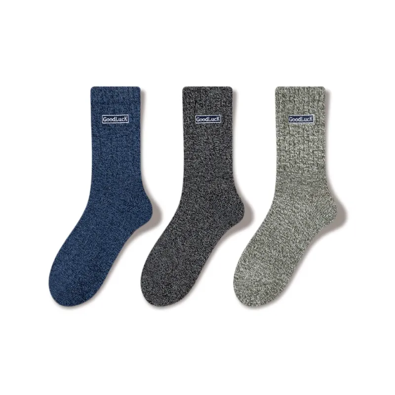JIAZINI Knee High Socks Men's 3 Pack-12