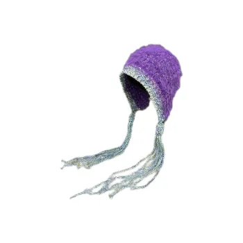 EEEENO Wool Blend Beanies Unisex