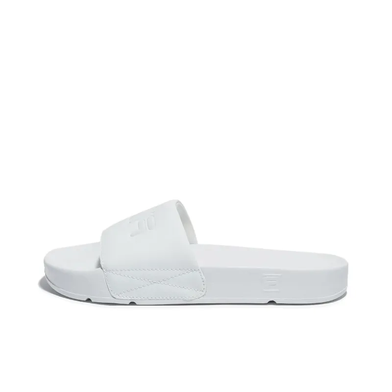 FILA DRIFTER Slip Resistant Abrasion Resistant Slide Slippers Unisex White-0