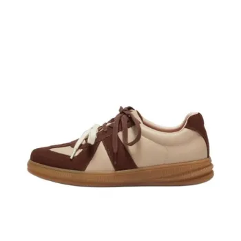 Hush Puppies Casual Low-Top Skateboard Shoes Women's Apricot