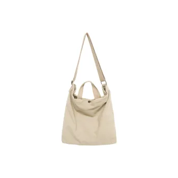 DCLOUD Canvas Backpack Crossbody Bag Regular Unisex Khaki/Black/Gray/Brown/Green
