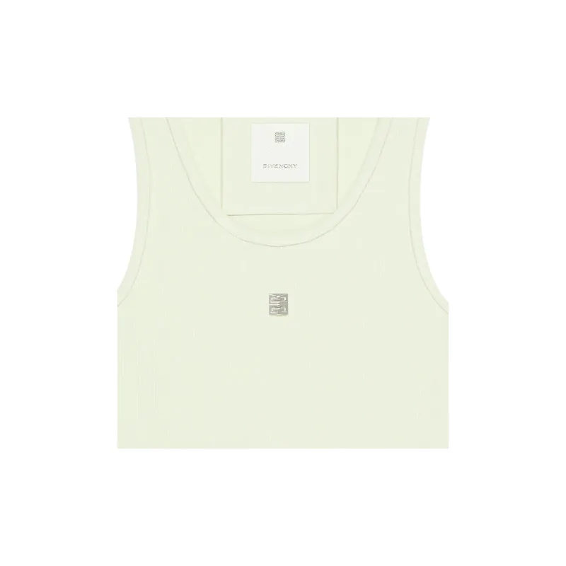 GIVENCHY FW24 Tank Tops Women's Light Green-3
