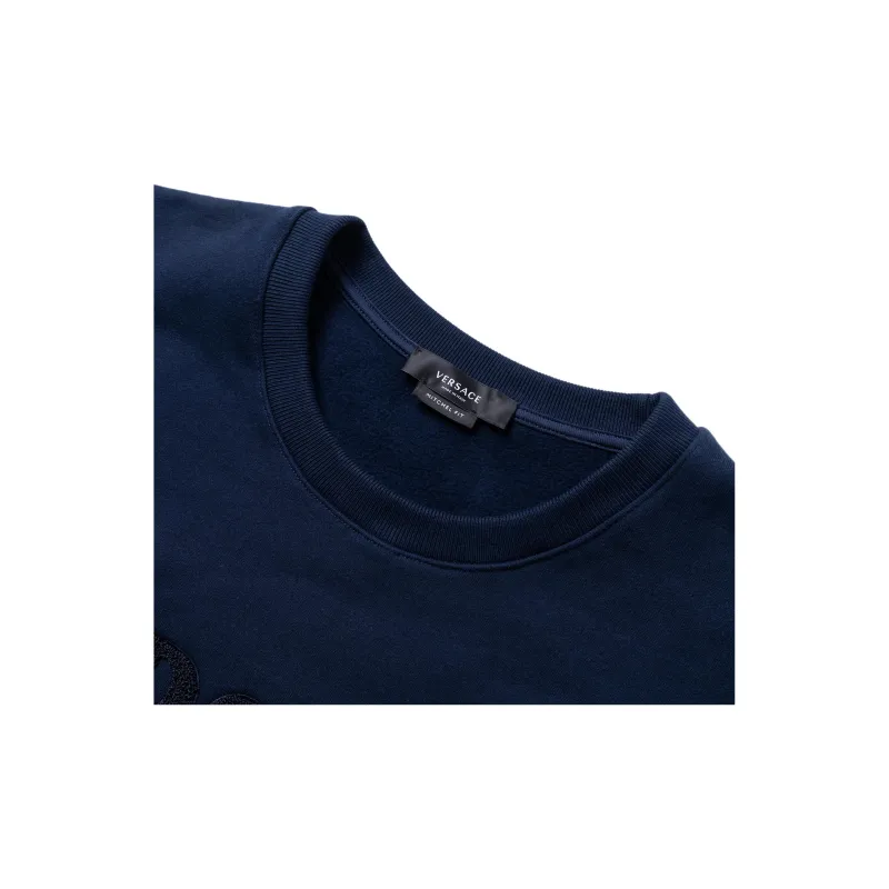 VERSACE Sweatshirts Men Blue-7
