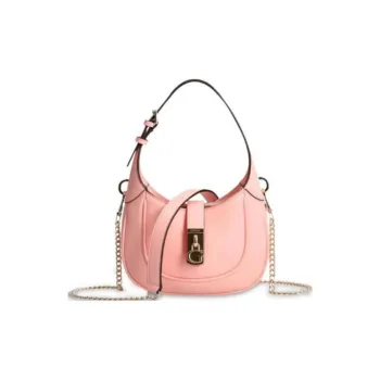 GUESS Polyurethane Hobo Bag Handbag Shoulder Bag Regular Women's Pink