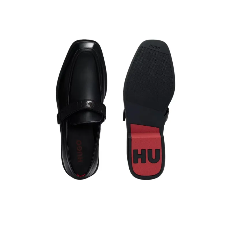 HUGO BOSS Loafers Men Black-3