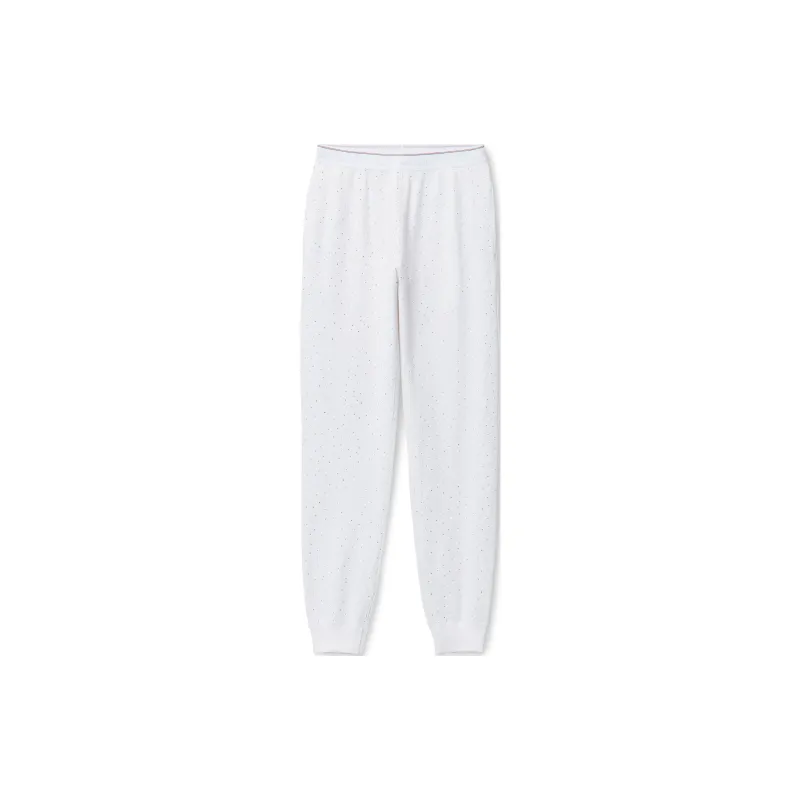 Alexander Wang Crystal embellished Track Pants-0