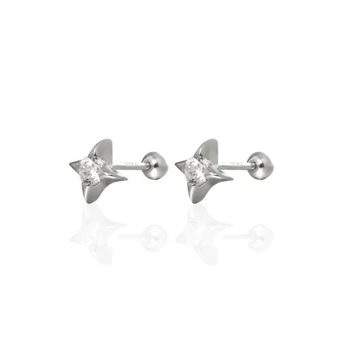 KiNGZiT S925 Silver Stud Earrings Unisex