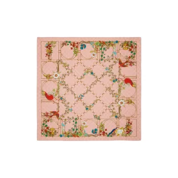GUCCI Floral Print Scarf