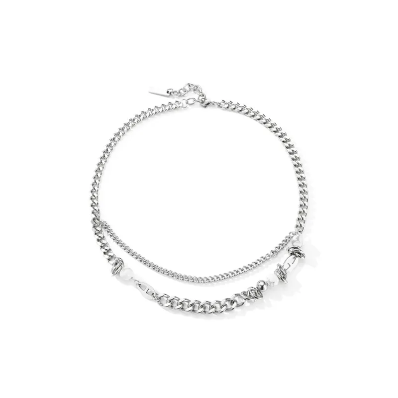 GENANX Stainless Steel Necklaces Unisex-0